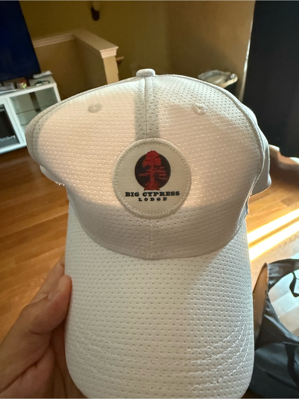 Big cypress lodge White Performance Baseball Cap